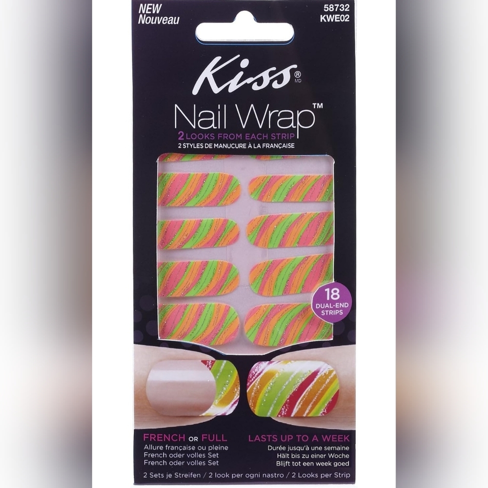 Kiss nail wraps